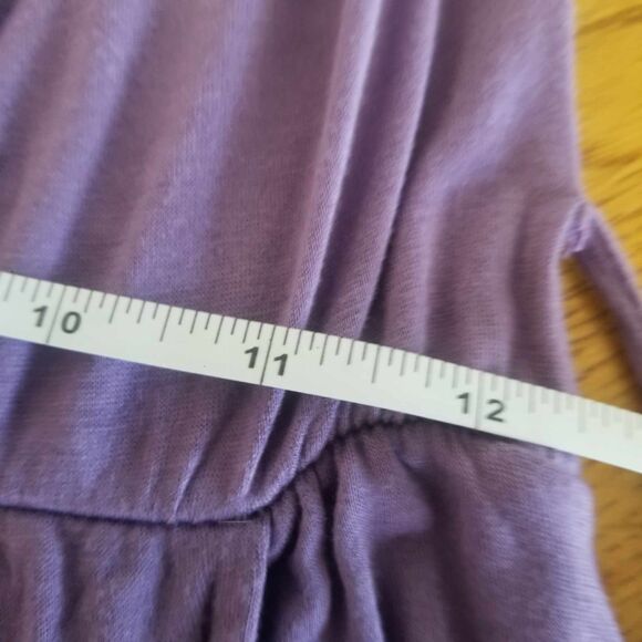 Bella D Y2K Purple Stretchy Belted Dress with Pockets Fits up to Large - Picture 5 of 9
